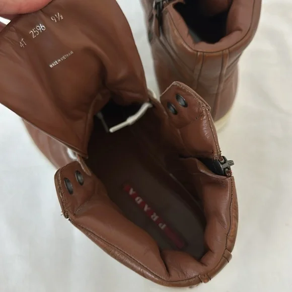 Prada Men’s High Top Sneakers - Picture 4 of 4